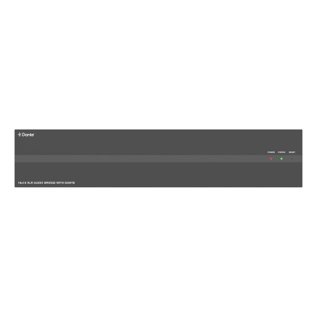 Prestel ADPX-1616XLR, конвертер Dante и аналогового аудио 16x16