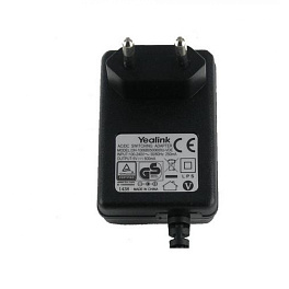 Yealink 5VDC, 600mA, блок питания для SIP-T19(P)E2/T21(P) E2/Т23G/T40P(G)/W52P(H)/W60P