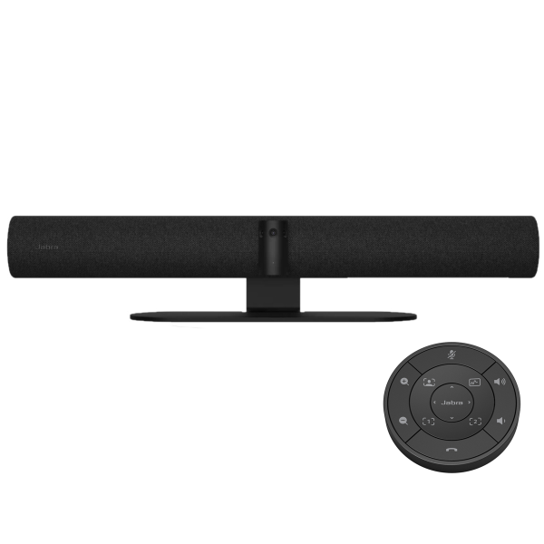 Jabra PanaCast 50 Black Remote Control, видеобар для конференций (черный) в комплекте с пультом управления Jabra PanaCast 50 Black Remote Control, видеобар для конференций (черный) в комплекте с пультом управления