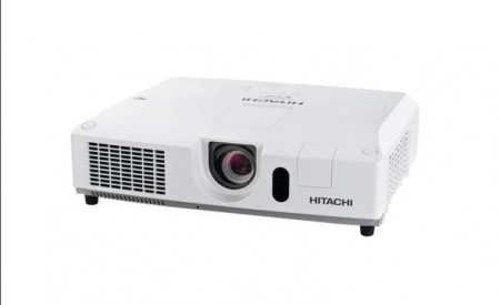 Трехчиповый 3LCD-проектор 4000 лм (с объективом), WXGA 1280 x 800, 16:10, одна лампа, 3000:1. Разъемы: HDMI x 1, S-Video, Composite Video, Component Video, 3.5 mm stereo mini jack x 2, RCA jack (L/R) x 1, USB. Вес 4.6кг. Белого цвета