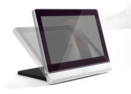 12” широкоформатный Full HD монитор с корпусом из анодированного алюминия. Складывается вручную