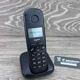 Gigaset A170 SYS RUS Black, аналоговый DECT телефон