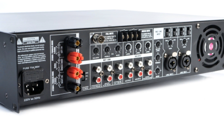 CVGaudio R-203m, профессиональный двухканальный стереофонический микшер-усилитель