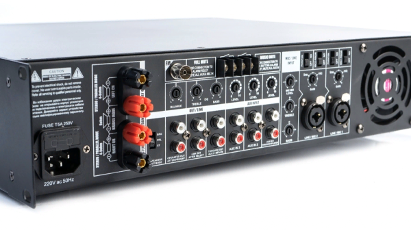 CVGaudio R-203m, профессиональный двухканальный стереофонический микшер-усилитель CVGaudio R-203m, профессиональный двухканальный стереофонический микшер-усилитель