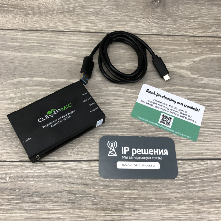 CleverMic HU18 карта видеозахвата