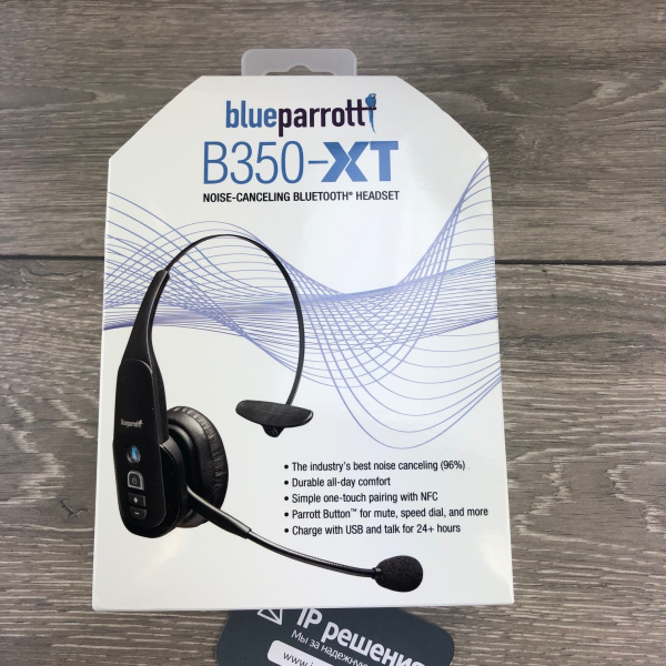 BlueParrott B350-XT, Bluetooth гарнитура с высоким шумоподавлением