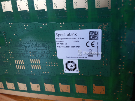 Spectralink Analog Card 16 lines, карта аналогового интерфейса (16 портов) для систем Spectralink 2500/8000 Spectralink Analog Card 16 lines, карта аналогового интерфейса (16 портов) для систем Spectralink 2500/8000