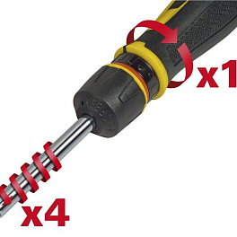 Stanley 0-69-236 - Отвертка FATMAX® HI-SPEED с храповым механизмом с передачей 4:1