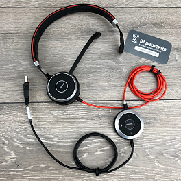 Jabra EVOLVE 40 MS Mono , USB гарнитура с универсальным подключением , MS Lync