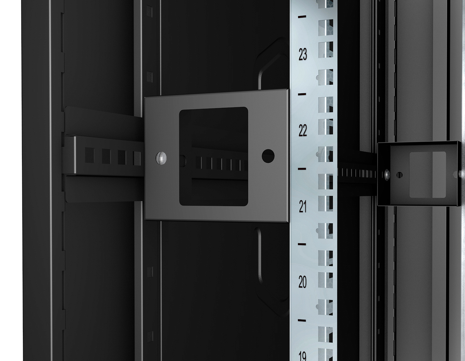 Cabeus, SH-05C-47U80/100-BK, шкаф монтажный телекоммуникационный 19" 47U 800x1000x2277mm (ШхГхВ), цвет черный (RAL 9004)  Cabeus, SH-05C-47U80/100-BK, шкаф монтажный телекоммуникационный 19" 47U 800x1000x2277mm (ШхГхВ), цвет черный (RAL 9004)