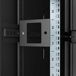 Cabeus, SH-05C-47U80/100-BK, шкаф монтажный телекоммуникационный 19" 47U 800x1000x2277mm (ШхГхВ), цвет черный (RAL 9004) 