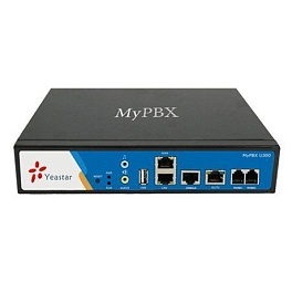 Yeastar MyPBX U300, ip телефонная станция (ip АТС)  (С ЗАПИСЬЮ ВСЕХ РАЗГОВОРОВ)