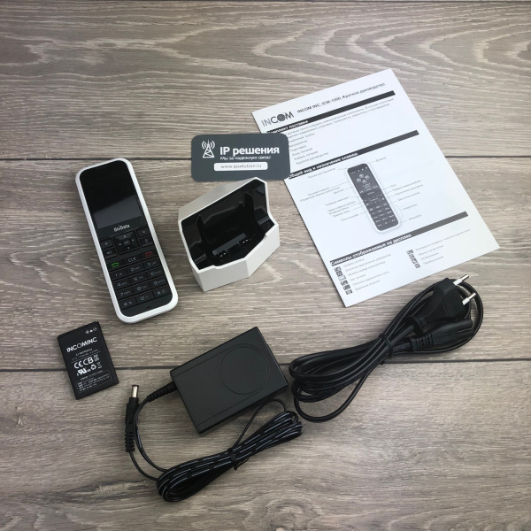 Incom ICW-1000G - WiFi SIP телефон (802.11a/b/g/n, 2,4/5 Ггц, роуминг) Incom ICW-1000G - WiFi SIP телефон (802.11a/b/g/n, 2,4/5 Ггц, роуминг)