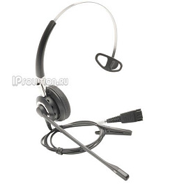 Jabra BIZ 2400 Mono 3-in-1 (2486-820-104), профессиональная телефонная гарнитура для контакт и call-центров