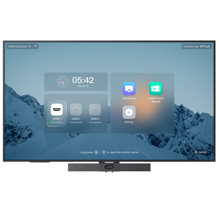 Yealink MD75, профессиональный дисплей 75"