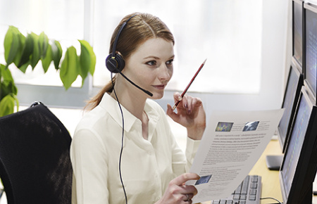 Addasound Crystal 2871, телефонная гарнитура QD