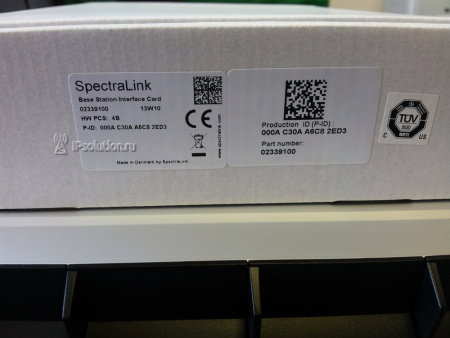 Spectralink Base Station Interface Card, карта подключения базовых станций (8 портов) для систем Spectralink 2500/8000 Spectralink Base Station Interface Card, карта подключения базовых станций (8 портов) для систем Spectralink 2500/8000