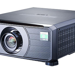 Лазерный проектор (без объектива) 4K-UHD 3840 x 2160, 7.500 ANSI лм, 10.000:1 (динамическая) / 1.000:1, интерфейсы HDBaseT, DisplayPort 1.2, 3G-SDI и HDMI. Срок службы 20.000 часов