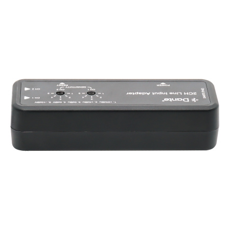 Prestel ADPX-2IEB, конвертер аналогового аудио в dante