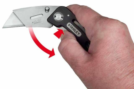 Stanley 0-10-855 - НОЖ "FOLDING UTILITY" СО СКЛАДНЫМ ЛЕЗВИЕМ ОБЩЕГО НАЗНАЧЕНИЯ