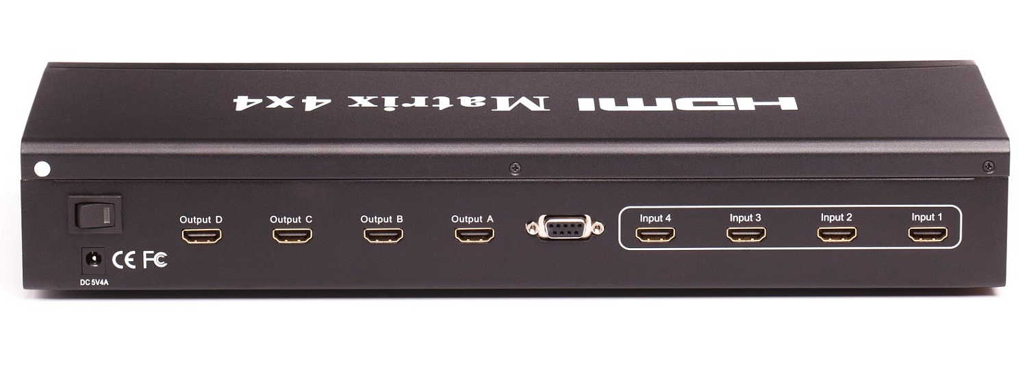 Матричный видеокоммутатор 4х4