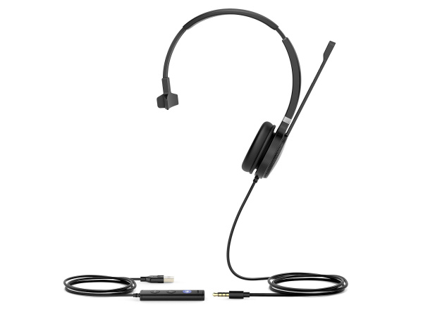 Yealink UH36 Mono Teams USB-C, USB гарнитура для компьютера Yealink UH36 Mono Teams USB-C, USB гарнитура для компьютера