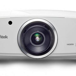Мультимедийный инсталляционный проектор Vivitek D5190HD DLP, 1080p, 4700 Lm, 2000:1, DVI, HDMI, RJ45, 3 сменных объектива, 1500/3500 часов, 8,6 кг.