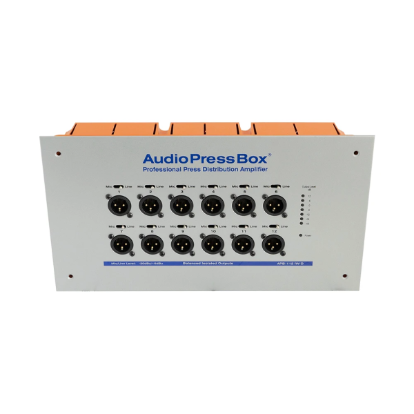 AudioPressBox APB-112 IW-D, блок вывода звука