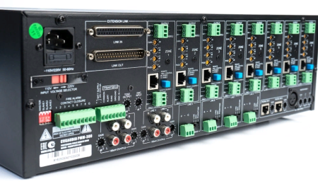 CVGaudio PMM-380, профессиональная аудио-матрица/предусилитель 8х8 каналов