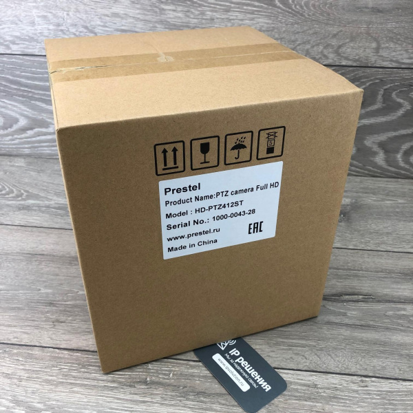 Prestel HD-PTZ412ST, IP-камера для видеоконференцсвязи  Prestel HD-PTZ412ST, IP-камера для видеоконференцсвязи