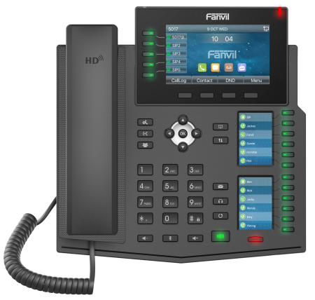 Fanvil X6U Business SIP Phone (POE), IP телефон
