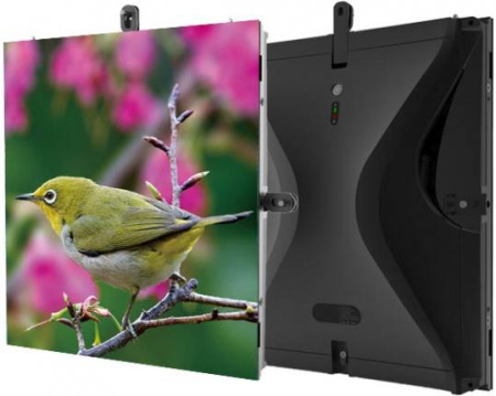 Светодиодный экран, внутреннее применение, малый шаг пикселя 1,9 мм, фронтальный доступ, размер панели 476?535х78 мм