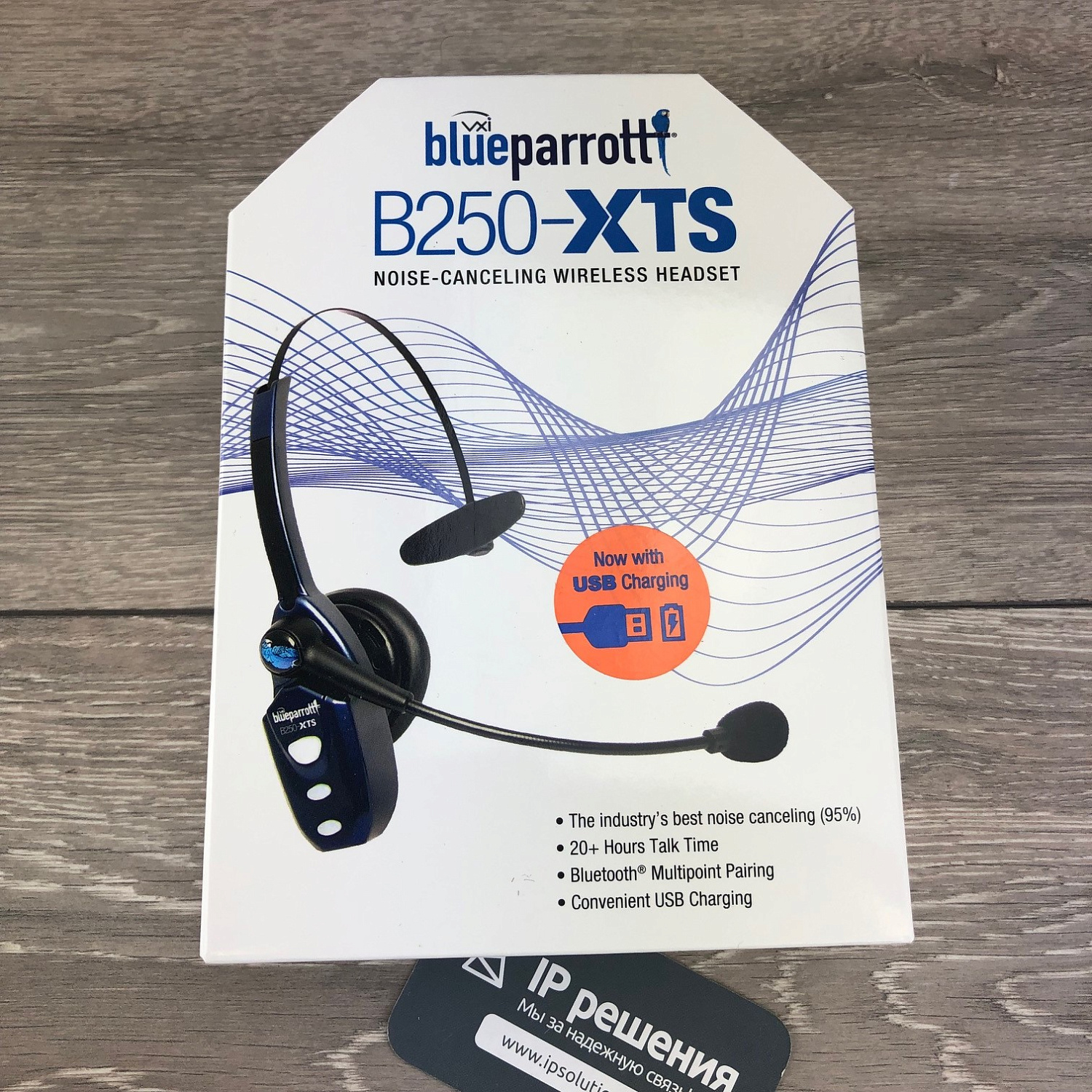 BlueParrott B250-XTS, Bluetooth гарнитура с высоким шумоподавлением BlueParrott B250-XTS, Bluetooth гарнитура с высоким шумоподавлением