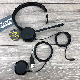 Jabra EVOLVE 30 II MS Mono (5393-823-309), USB-гарнитура для компьютера, Jack 3,5мм, MS Lync 