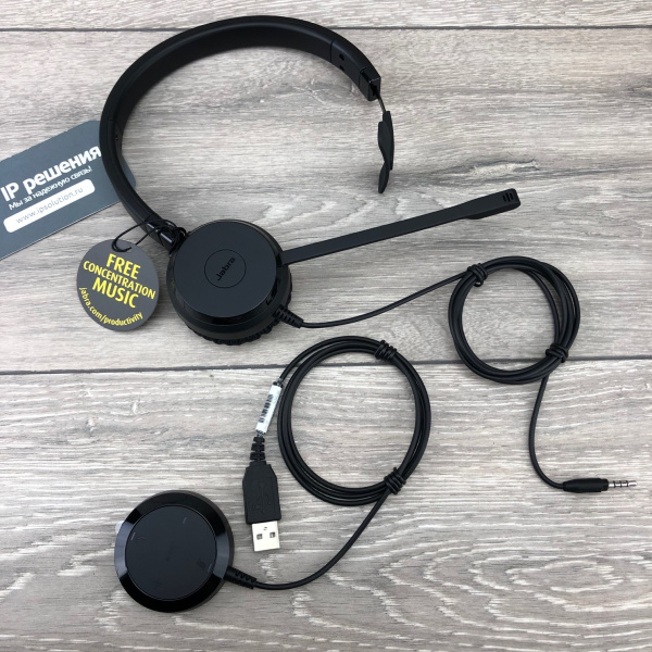 Jabra EVOLVE 30 II MS Mono (5393-823-309), USB-гарнитура для компьютера, Jack 3,5мм, MS Lync  Jabra EVOLVE 30 II MS Mono (5393-823-309), USB-гарнитура для компьютера, Jack 3,5мм, MS Lync
