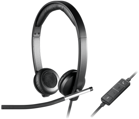 Logitech USB Headset H650e Stereo, USB компьютерная гарнитура
