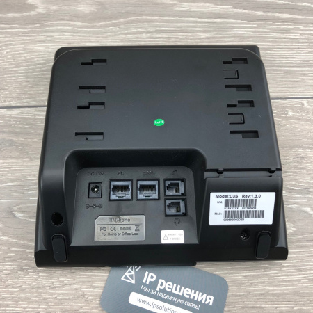 UNIVOIS U3S, IP-телефон, 6 SIP аккаунтов, RJ9 порт, HD Voice, POE, Bluetooth UNIVOIS U3S, IP-телефон, 6 SIP аккаунтов, RJ9 порт, HD Voice, POE, Bluetooth