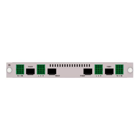 Prestel IC-4K4FIBER, 4-канальная плата входов