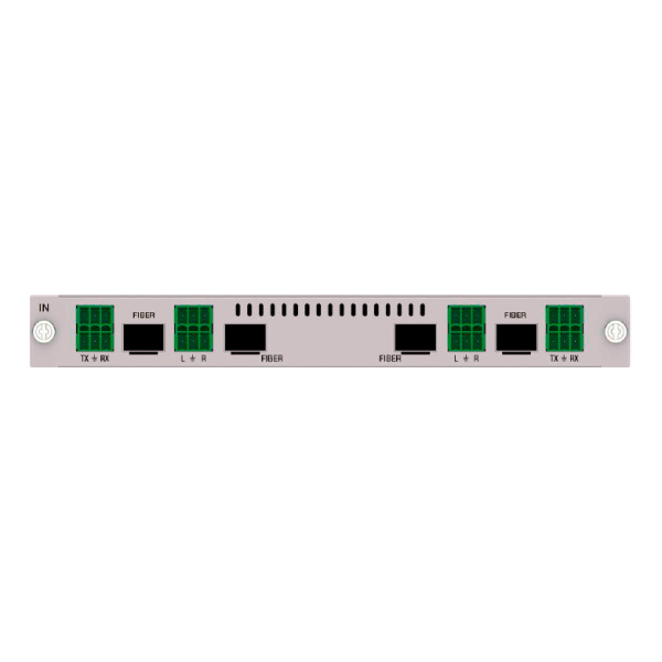 Prestel IC-4K4FIBER, 4-канальная плата входов