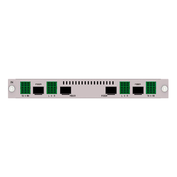 Prestel IC-4K4FIBER, 4-канальная плата входов