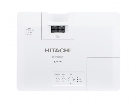 Трехчиповый 3LCD-проектор 5000 ANSI лм (встроенная несменная линза), WXGA (1280 x 800), 16:10, одна лампа, 16.000:1. HDMI x 2. USB. Вес 5,3кг. Белого цвета