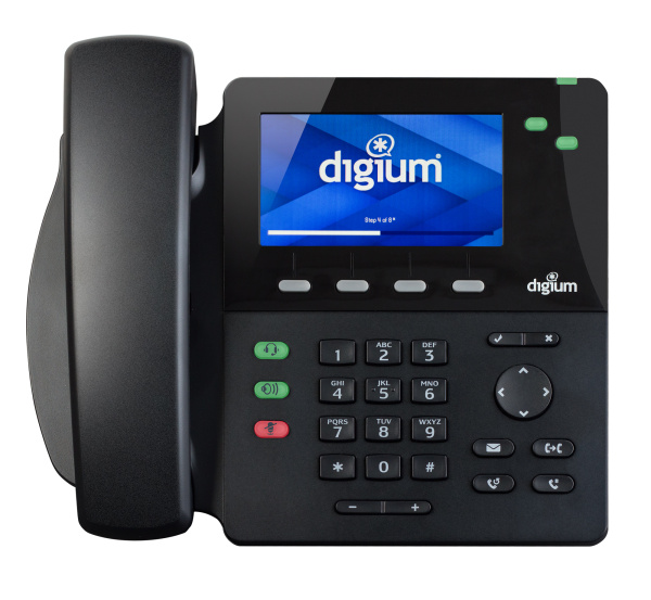 Digium D60 - IP-телефон, 2 SIP линии, POE