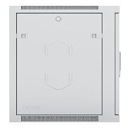 Cabeus, SH-05F-6U60/35m, шкаф телекоммуникационный настенный 19" 6U 600x350x368mm (ШхГхВ) дверь металл