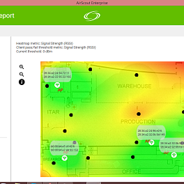 Greenlee AirScout 306 Enterprise - анализатор WiFi сети с 6-ю удаленными клиентами