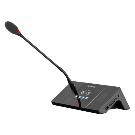 Prestel DCS-NPU1D, настольный пульт делегата с электронной именной табличкой