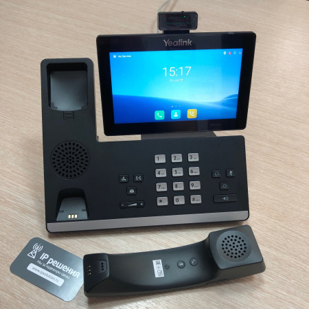 Yealink SIP-T58W Pro с камерой, ip-телефон (Android, WiFi, Bluetooth трубка, GigE) Yealink SIP-T58W Pro с камерой, ip-телефон (Android, WiFi, Bluetooth трубка, GigE)