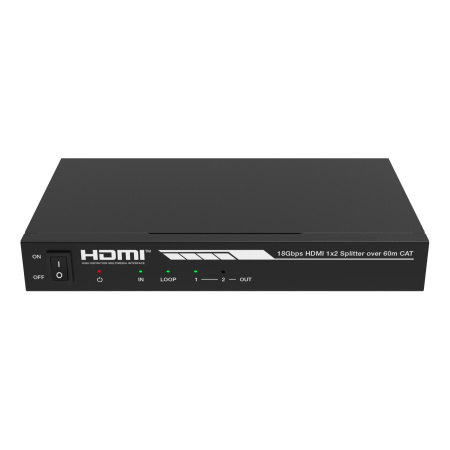 Prestel SP-H2-12T60, набор из сплиттера и приемников HDMI 2.0