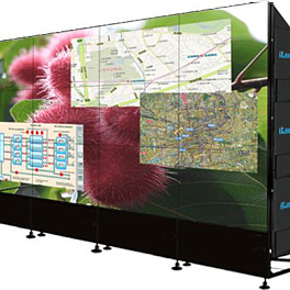 Видеокуб 60", UXGA, LED источник света, 1200 лм, 2500:1, зазор 0,2мм