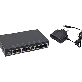 WI-TEK WI-SG108 (v2), неуправляемый гигабитный коммутатор