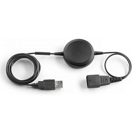 Jabra LINK 220, USB-адаптер для подключения профессиональной гарнитуры (с QD) к компьютеру